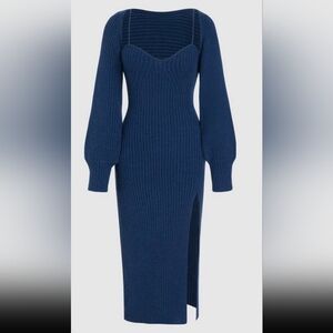 Cider Viral 2 Piece Knit Dress And Shrug Set